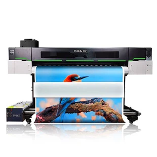 4 Head Uv Roll To Roll Printer